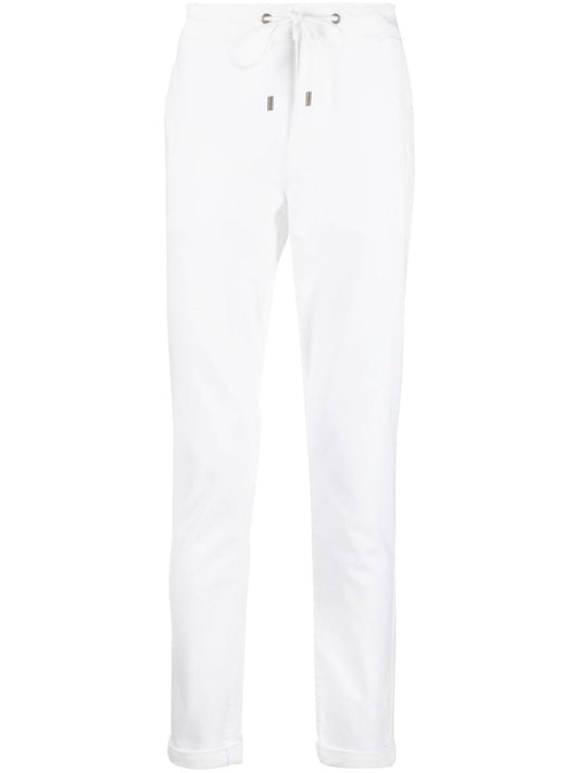 White Fraser Track Pants