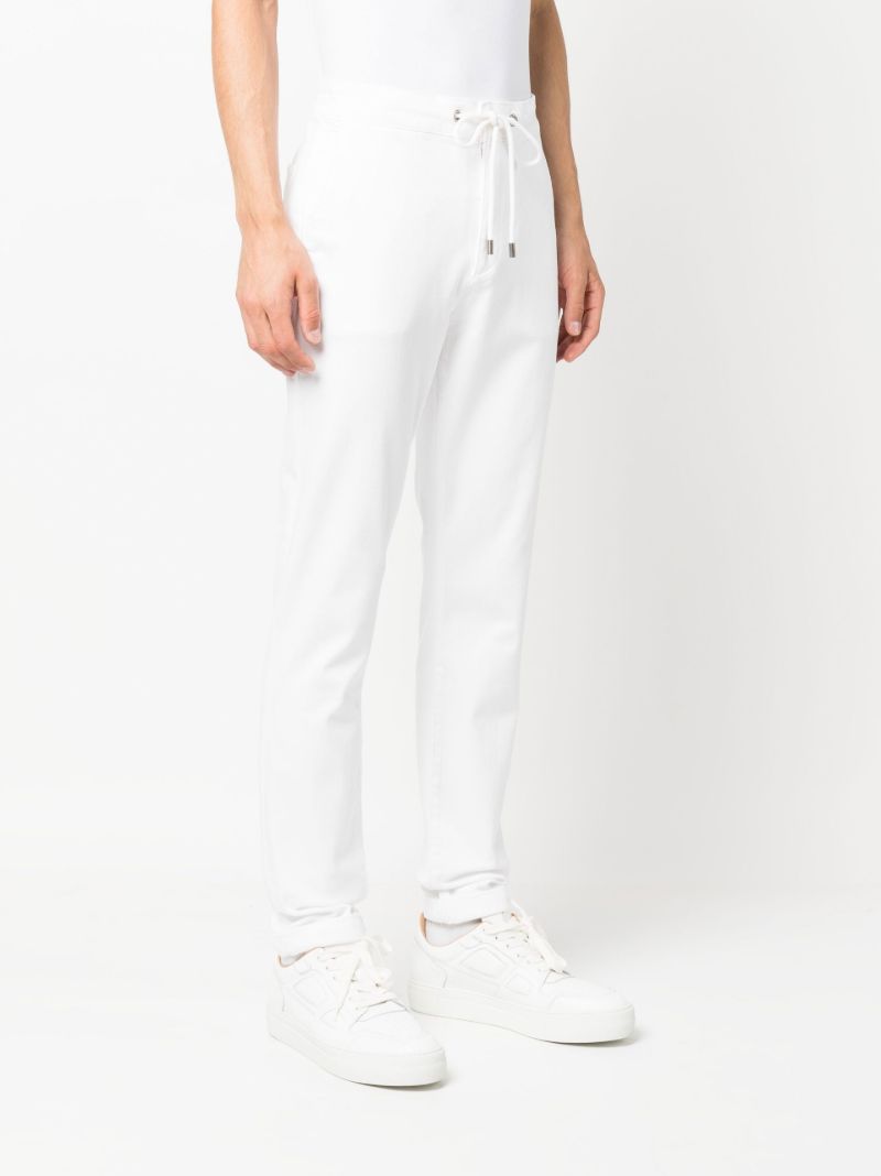 White Fraser Track Pants