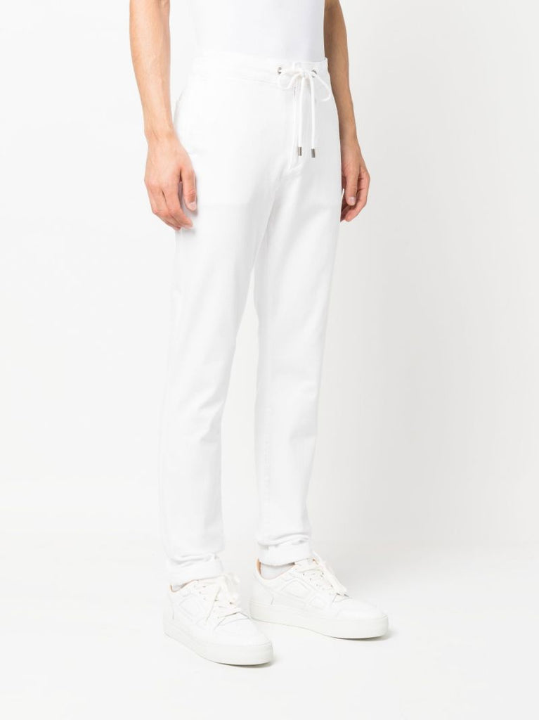 White Fraser Track Pants