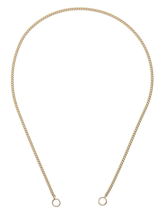 14k Yellow Gold Not So Heavy Curb Chain Necklace