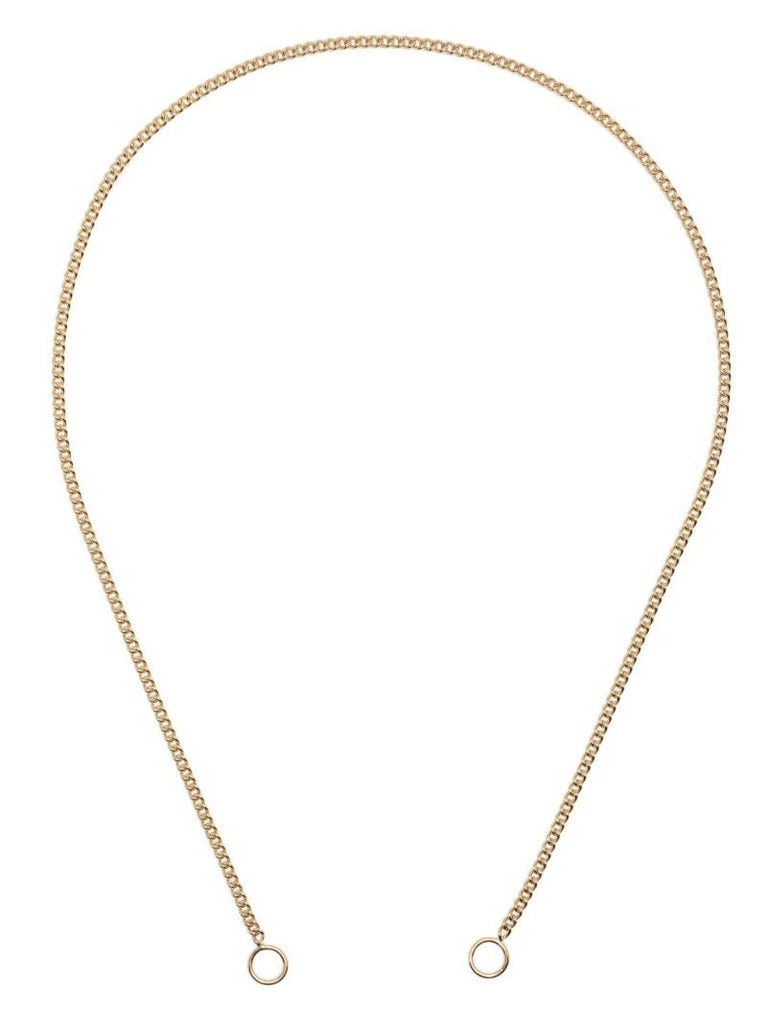 14k Yellow Gold Not So Heavy Curb Chain Necklace