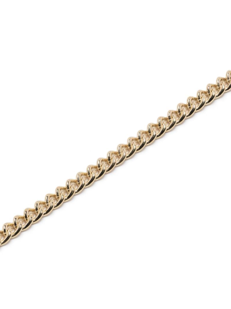 14k Yellow Gold Not So Heavy Curb Chain Necklace