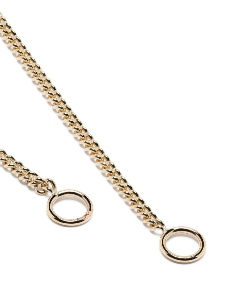14k Yellow Gold Not So Heavy Curb Chain Necklace