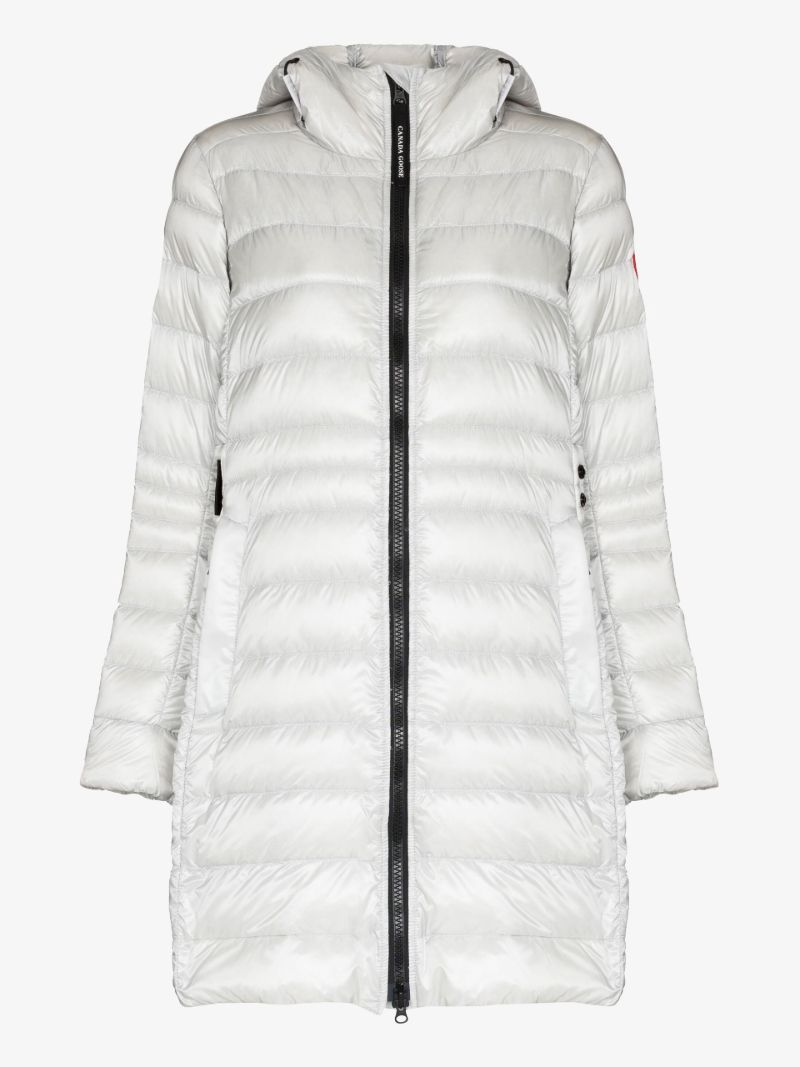 Silver Cypress Hooded Padded Jacket