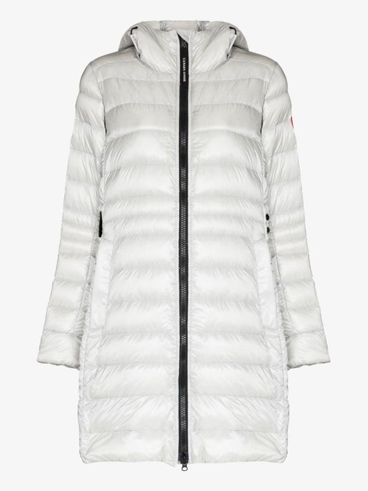 Silver Cypress Hooded Padded Jacket