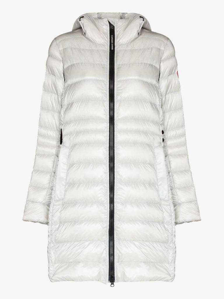 Silver Cypress Hooded Padded Jacket