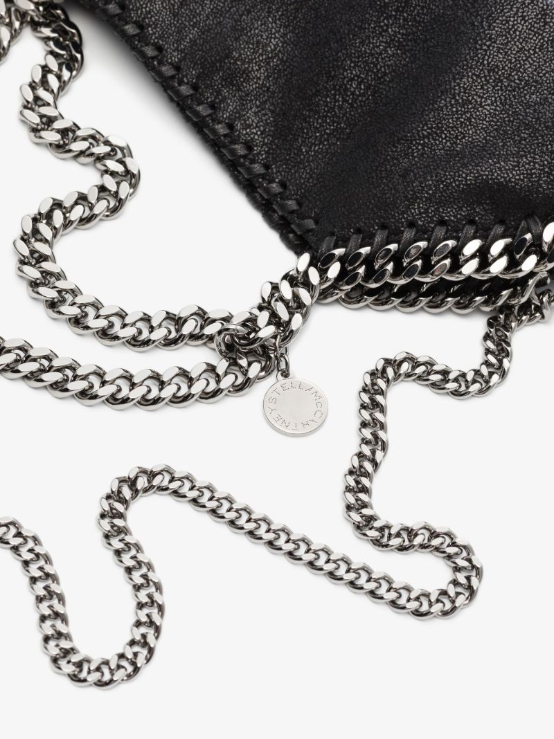 Black Falabella Mini Tote Bag