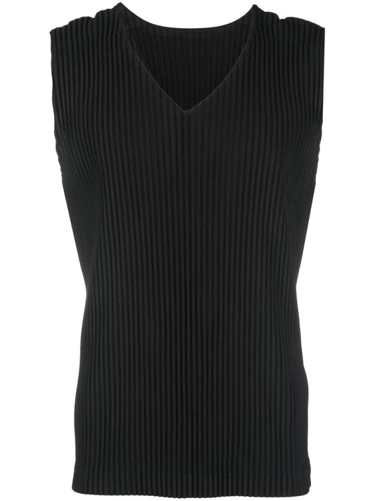 Black Basics PlissÃ_x0083_Â© Vest