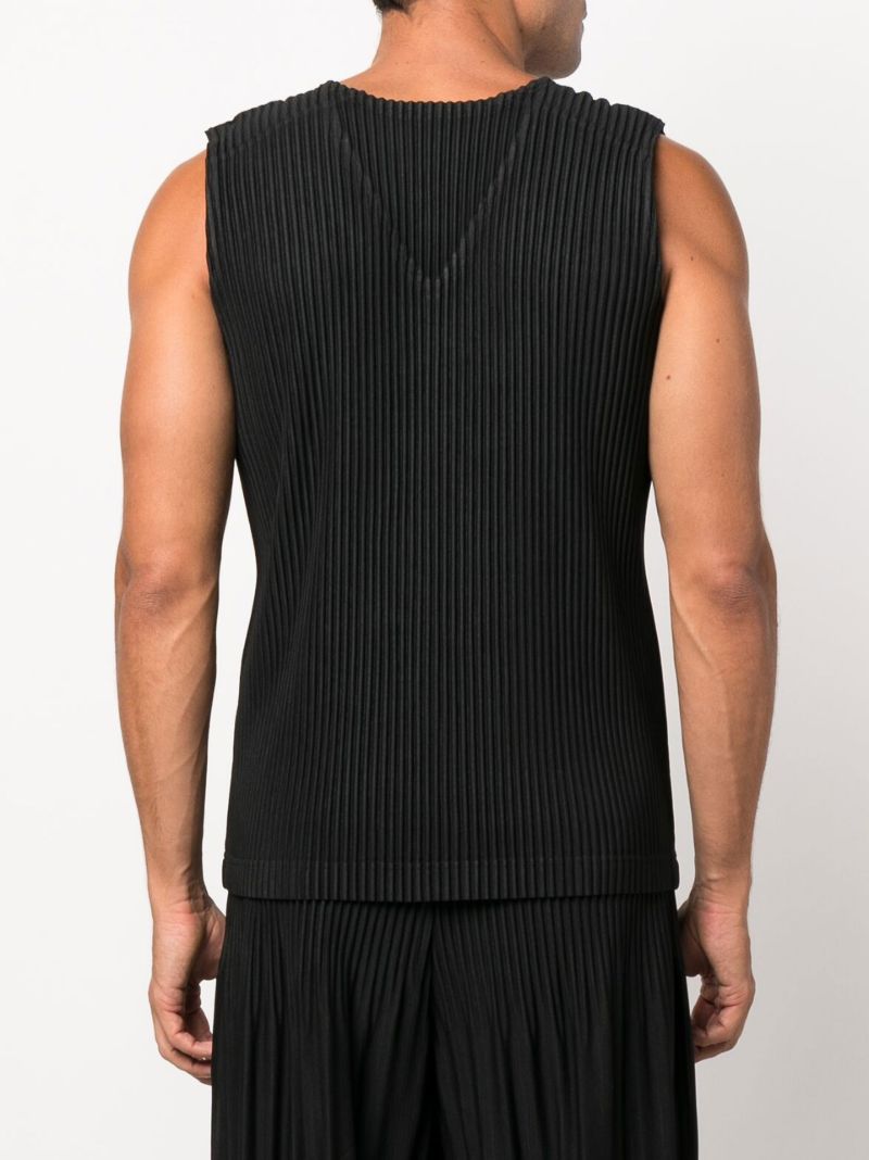 Black Basics PlissÃ_x0083_Â© Vest
