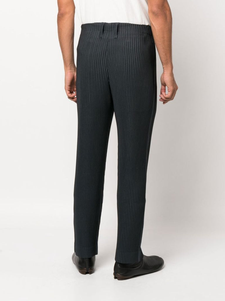 Grey Tailored Pleats 1 PlissÃ_x0083_Â© Trousers