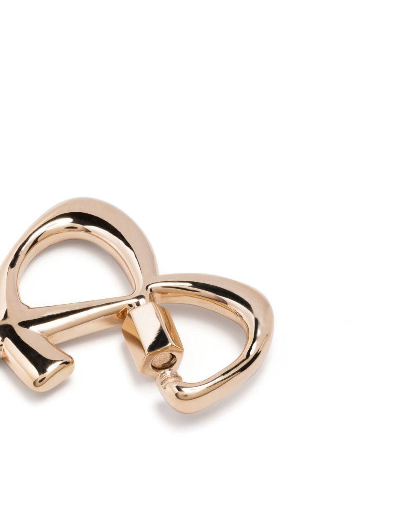 14k Yellow Gold Ampersand Lock Charm
