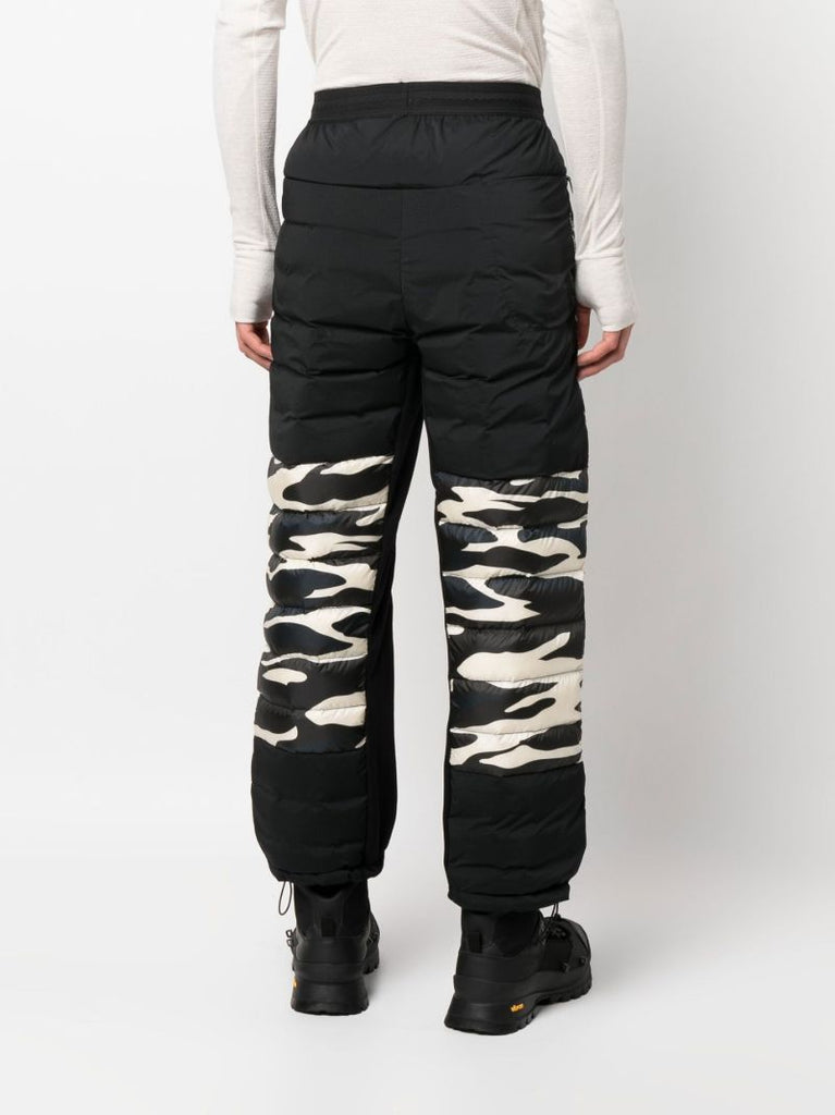 Black Down Track Pants