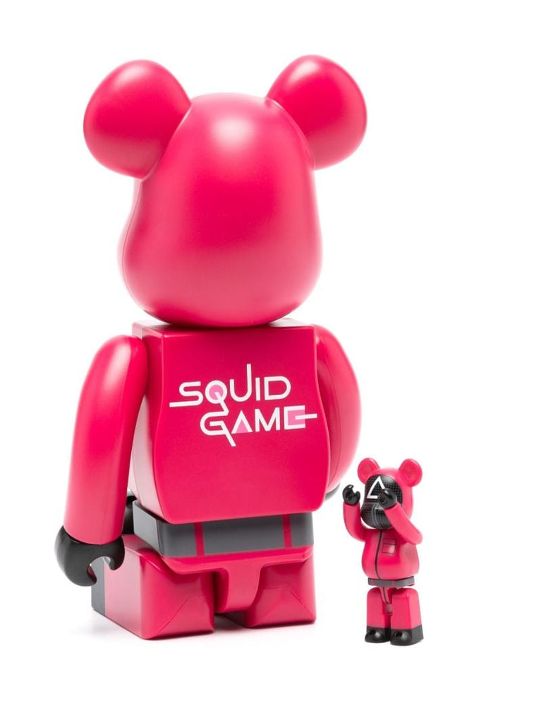 Pink Be@rbrick Squid Game 100% and 400% Figure Set