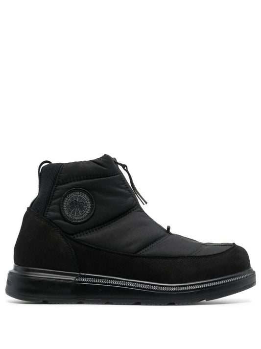 Black Cypress Quilted Boots