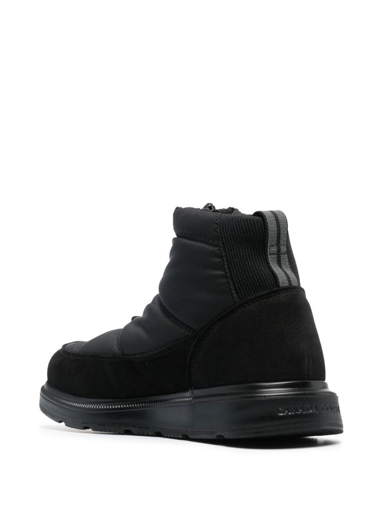 Black Cypress Quilted Boots