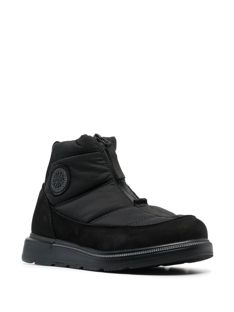 Black Cypress Quilted Boots