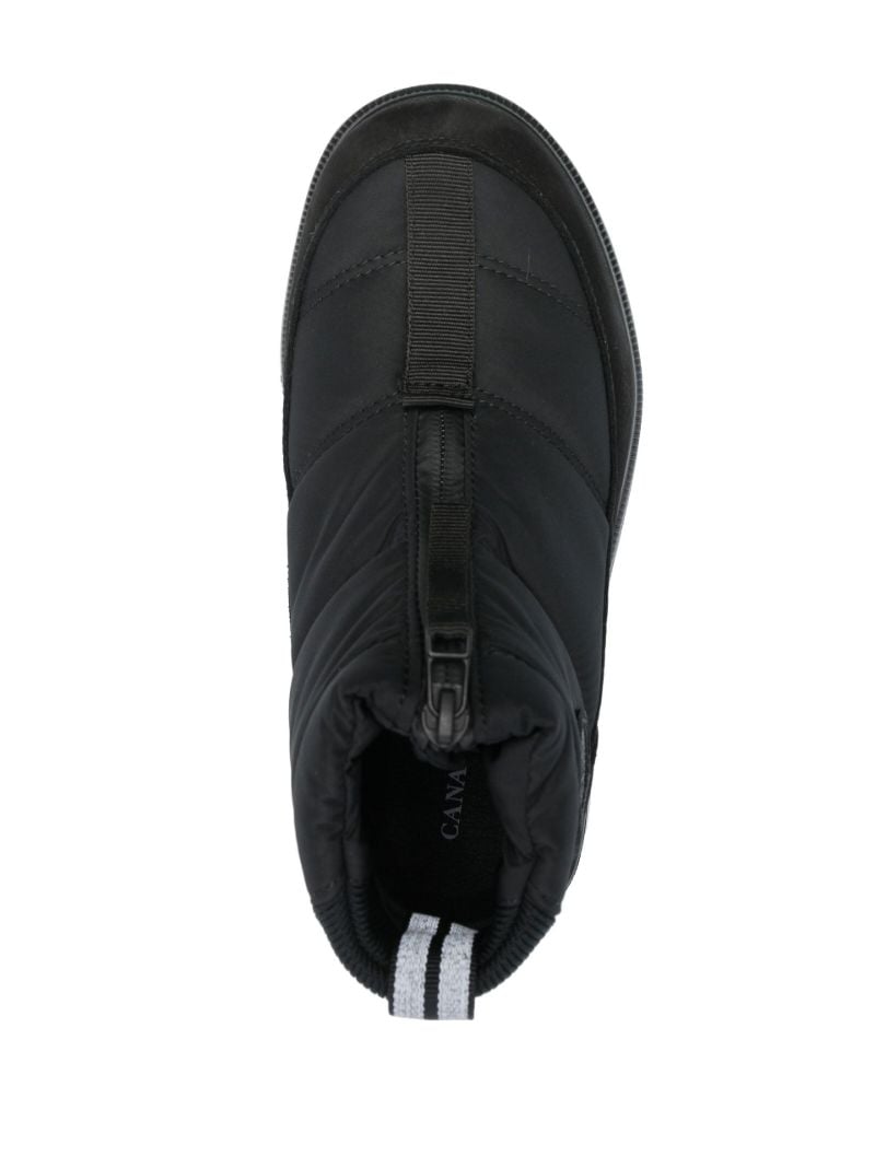 Black Cypress Quilted Boots
