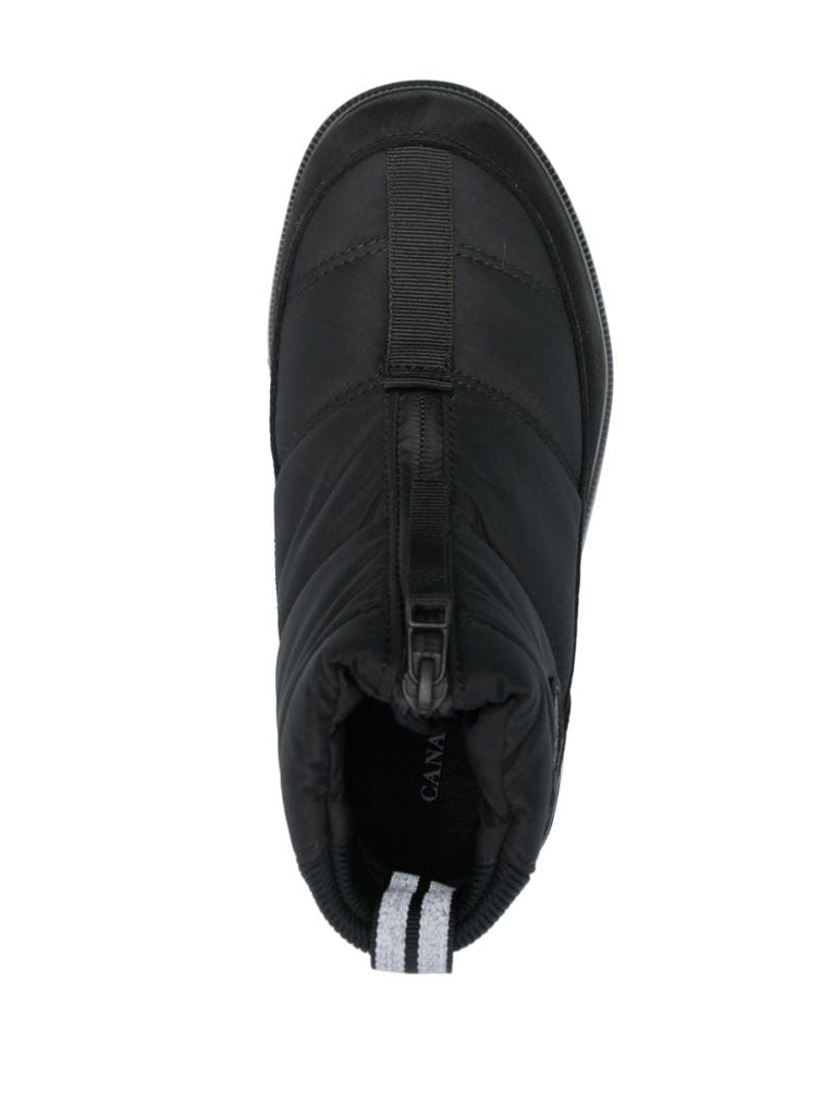 Black Cypress Quilted Boots