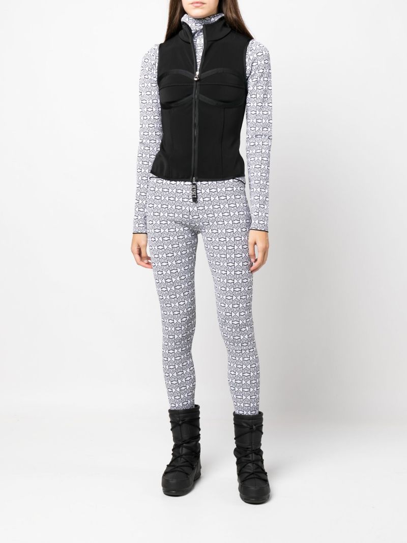 Black Vanessa Ski Gilet