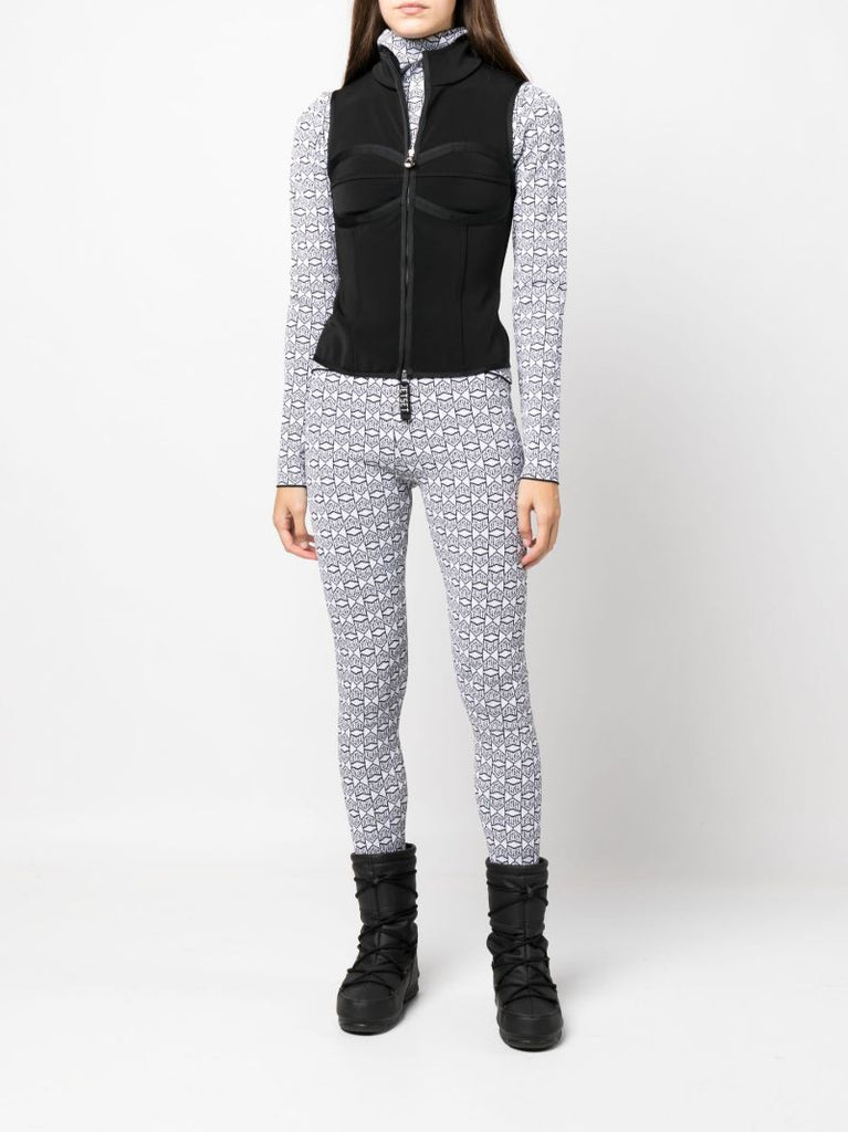 Black Vanessa Ski Gilet