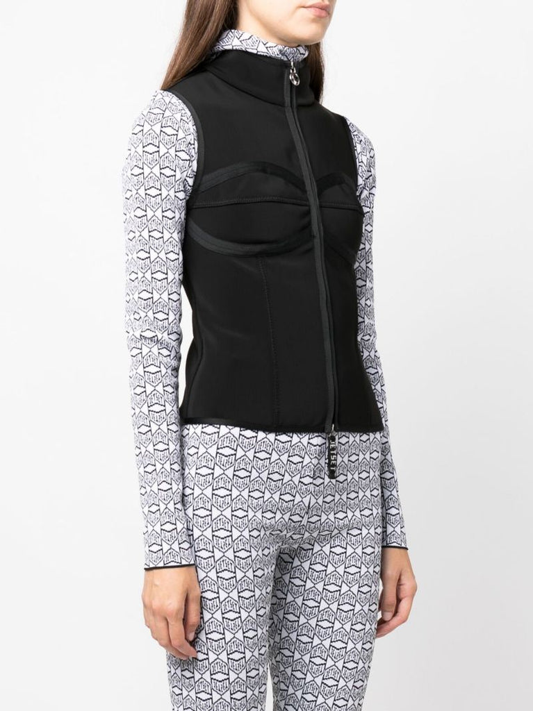 Black Vanessa Ski Gilet