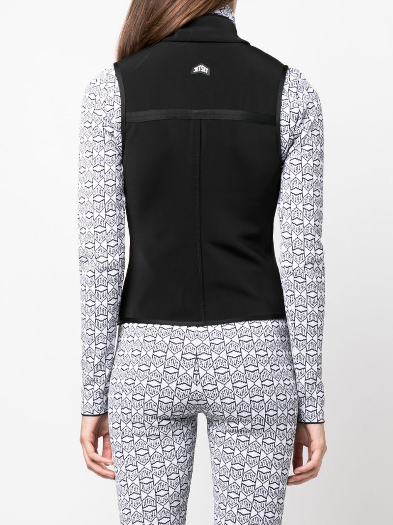 Black Vanessa Ski Gilet