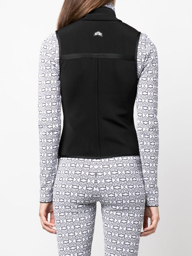 Black Vanessa Ski Gilet