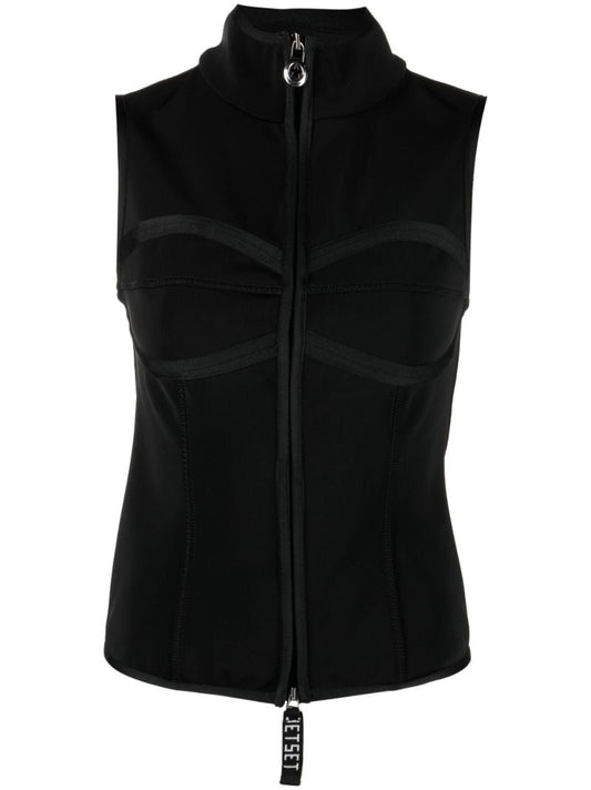 Black Vanessa Ski Gilet