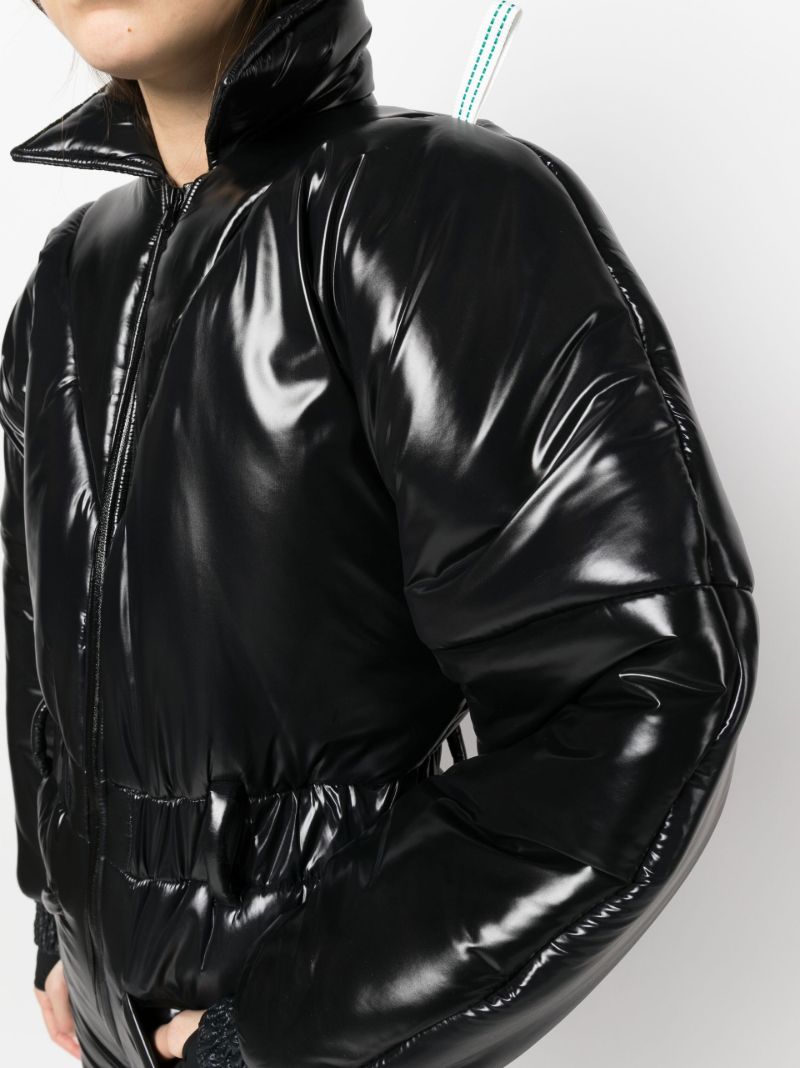 Black Garcelle Padded Snowsuit