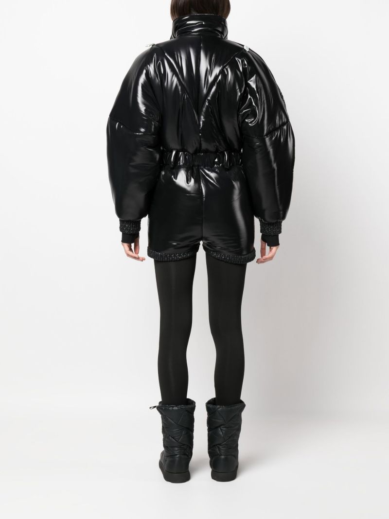 Black Garcelle Padded Snowsuit