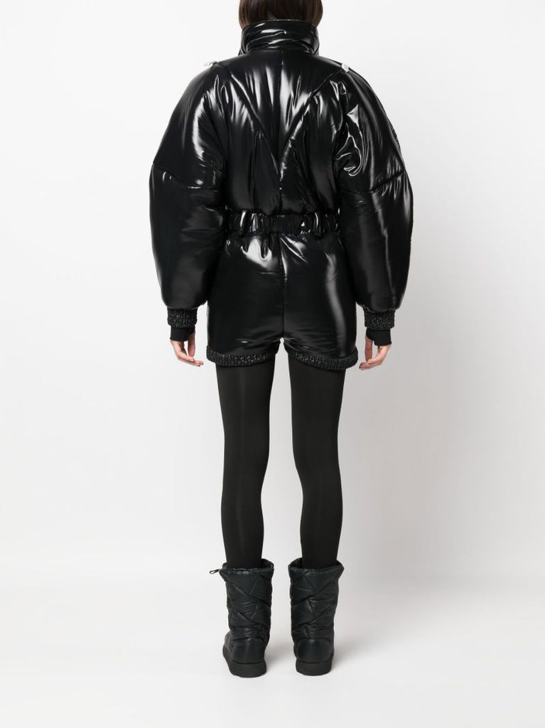 Black Garcelle Padded Snowsuit