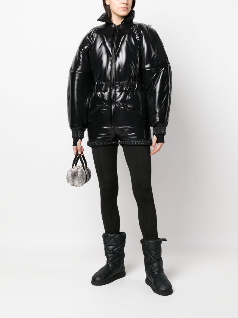 Black Garcelle Padded Snowsuit