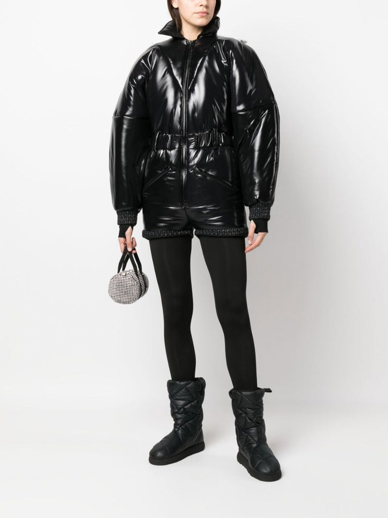Black Garcelle Padded Snowsuit