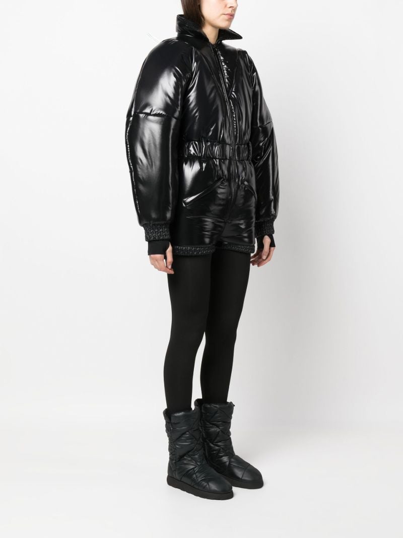 Black Garcelle Padded Snowsuit
