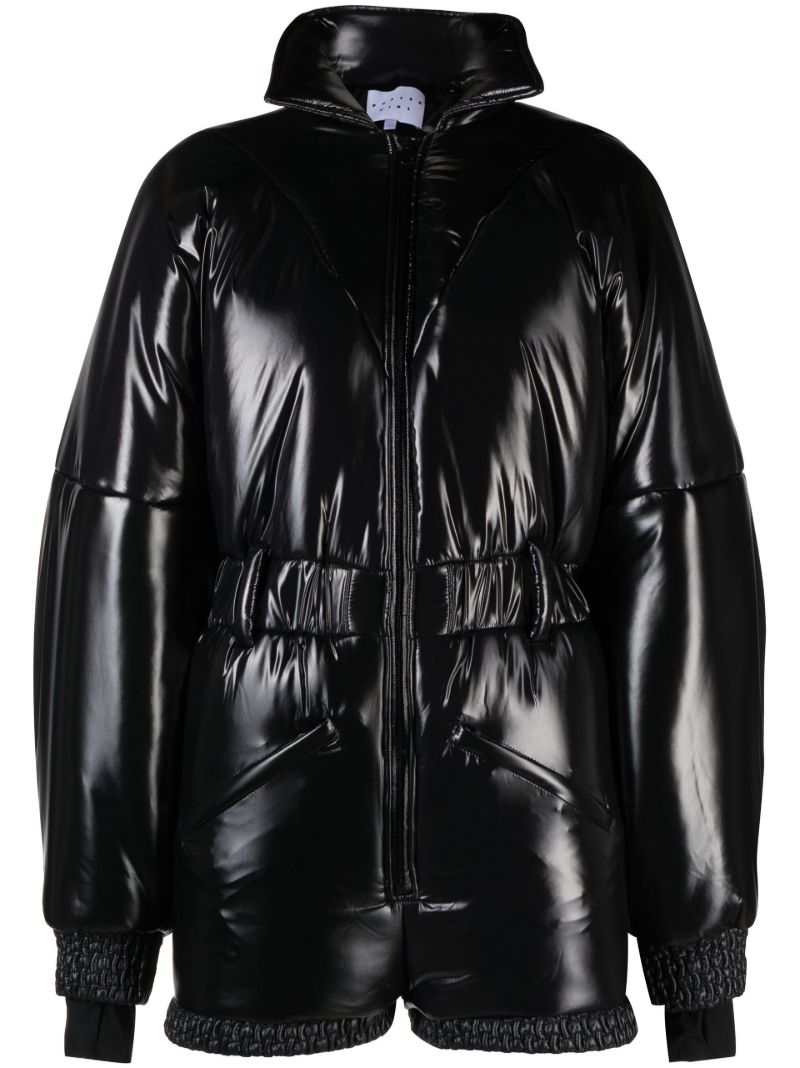 Black Garcelle Padded Snowsuit