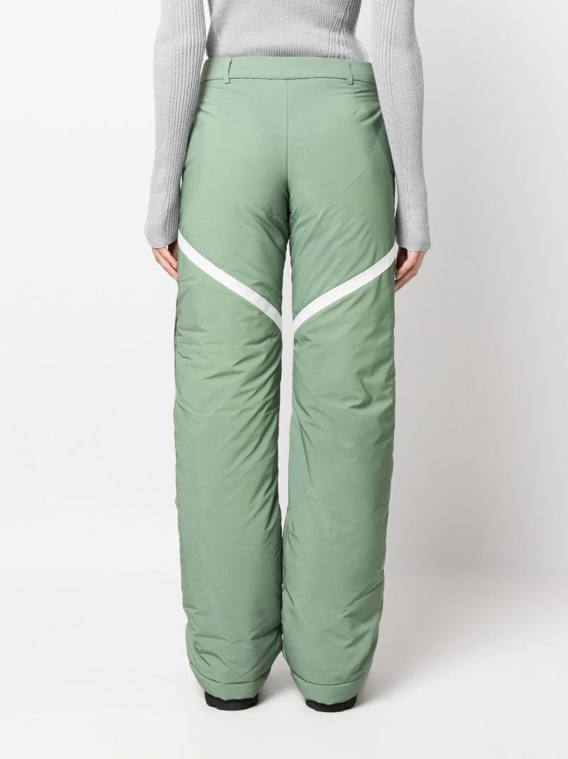 Green Karina Reflective Ski Trousers