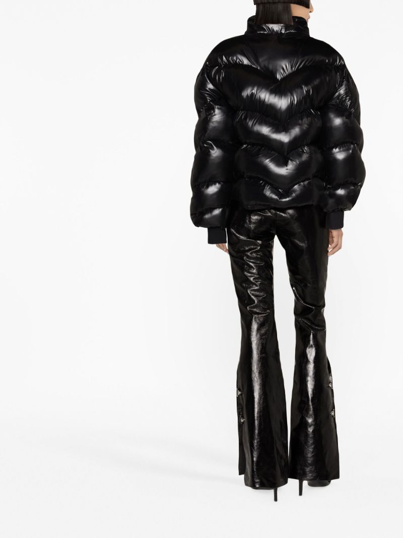 Black Padded Ski Jacket