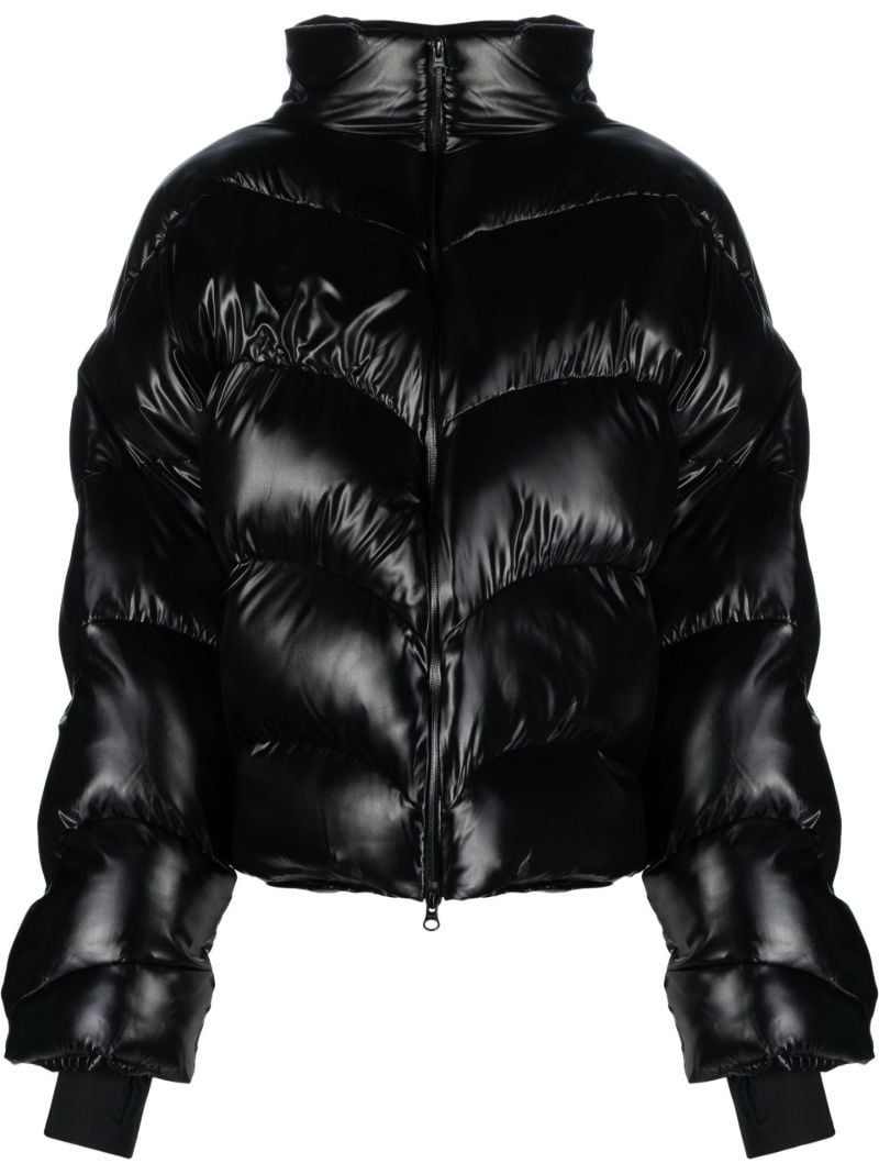 Black Padded Ski Jacket