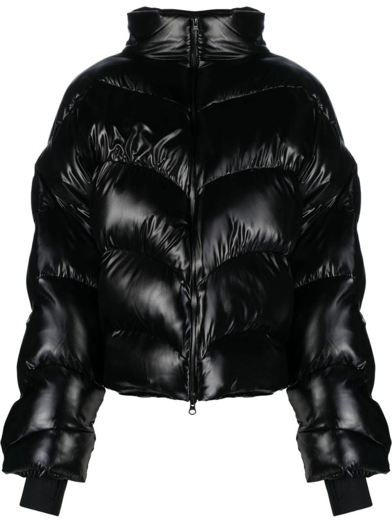 Black Padded Ski Jacket