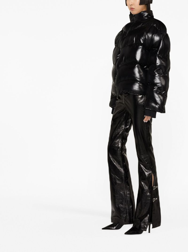 Black Padded Ski Jacket