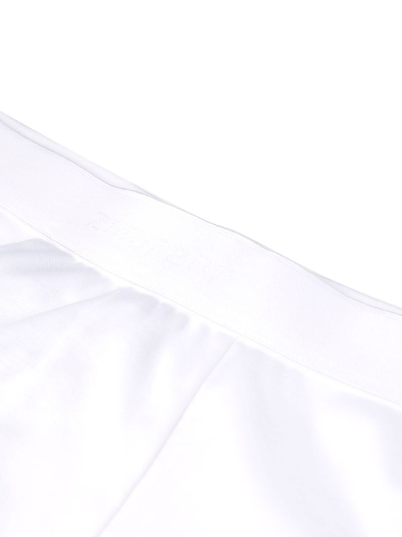 White Cotton Boxer Briefs