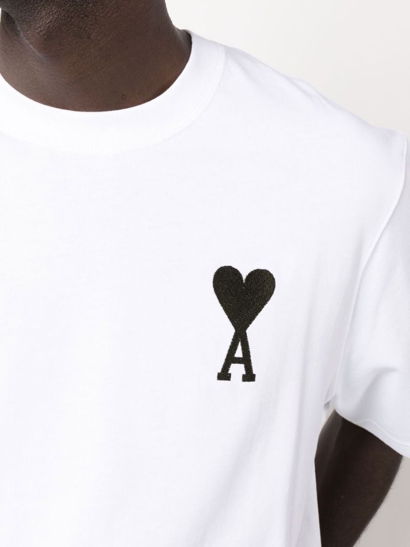 White Ami De CÃ_x0085_â_x0080__x009c_ur Organic Cotton T-shirt