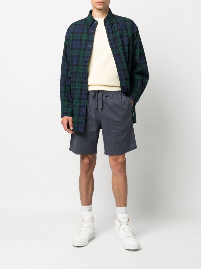 Blue Micah Bermuda Shorts