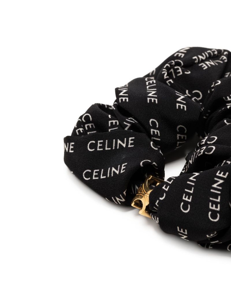 Black Rayure Scrunchy Bracelet