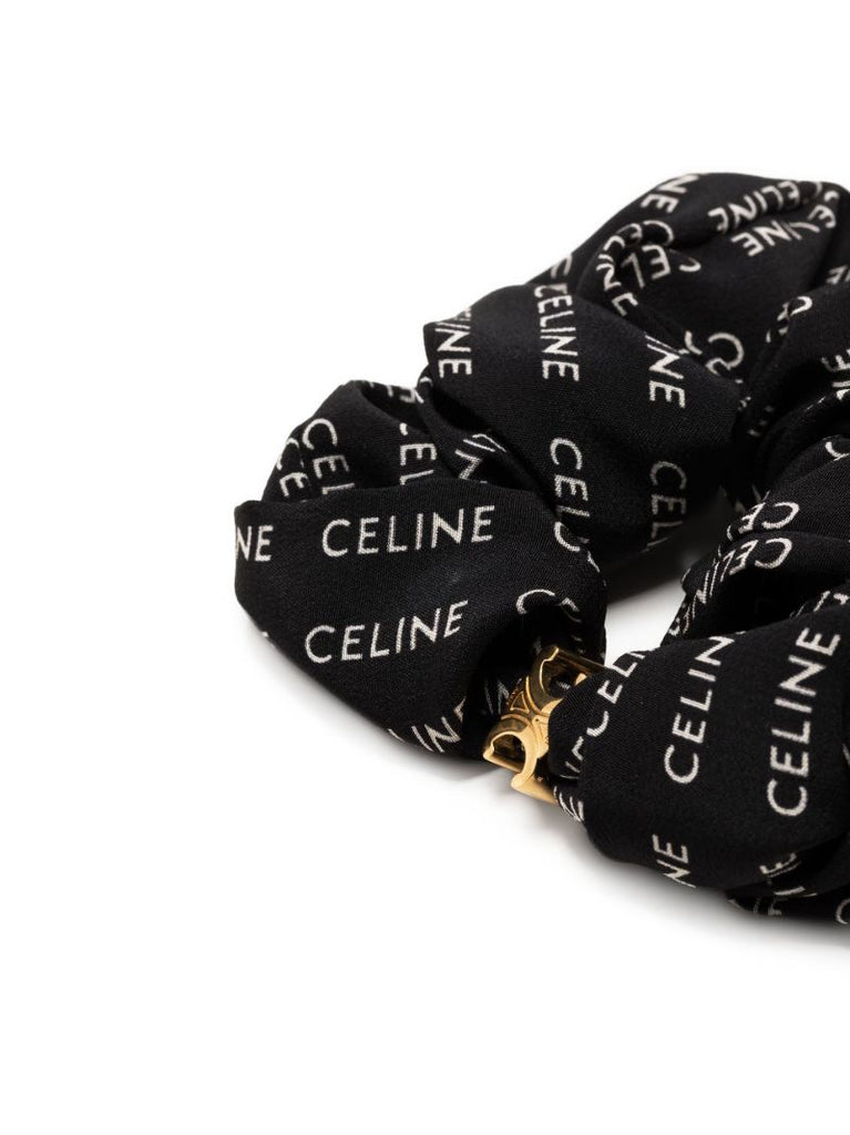 Black Rayure Scrunchy Bracelet