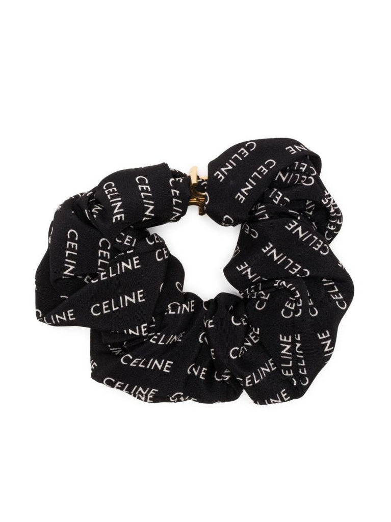 Black Rayure Scrunchy Bracelet