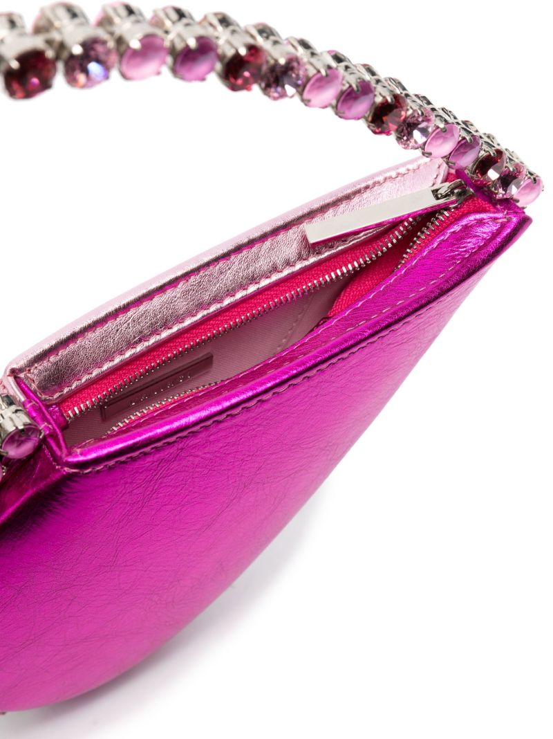 Pink Love Crystal Clutch Bag