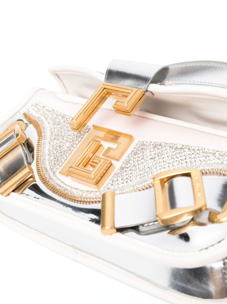 Silver Blaze Embellished Shoulder Bag