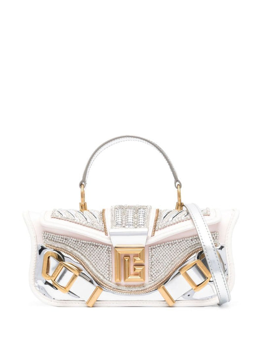 Silver Blaze Embellished Shoulder Bag