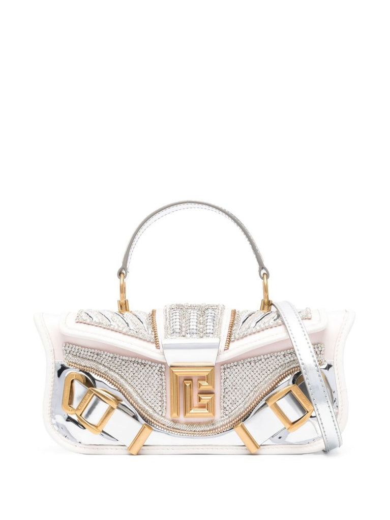 Silver Blaze Embellished Shoulder Bag